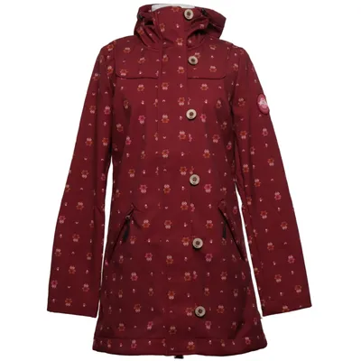 Vinterfrakke (Rød, Pink, Flerfarvet) fra Blutsgeschwister Elastan, Polyester