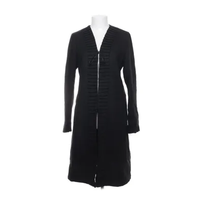 Coat (Black) from Armani Jeans Hemp, Polyamide, Wool