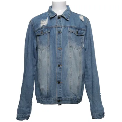 Jeansjacka (Blå) från Criminal Damage Bomull, Polyester
