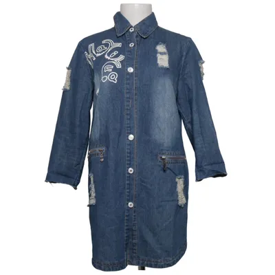 Denimjakke (Blå) fra Vince Otto Bomuld, Polyester