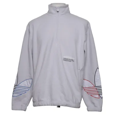Fleecetrøje (Hvid) fra Adidas Genanvendt polyester