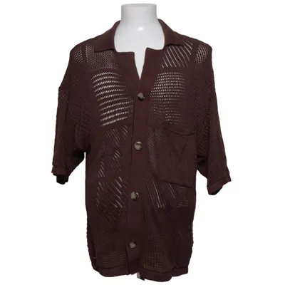 Cardigan (Brun) fra Nanushka Bomuld, Viscose