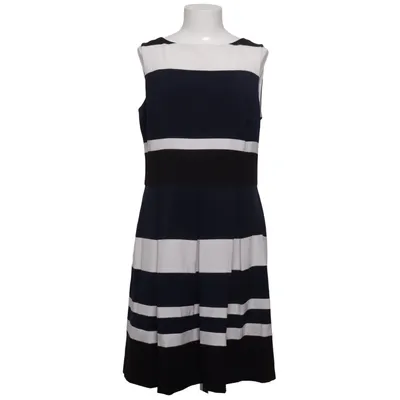 Kleid (Blau, Weiß, Schwarz) von Lauren Ralph Lauren Elasthan, Polyester, Viskose