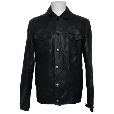 Jacket (TRUCKER JACKET FAKE LEATHER) from W.BXTR by William Baxter Cotton, Polyester