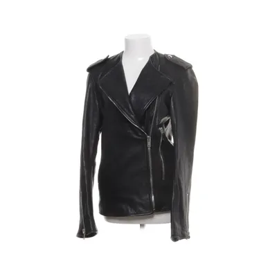 Bikerjacka (Svart) från Zara Woman Skinn, Polyester