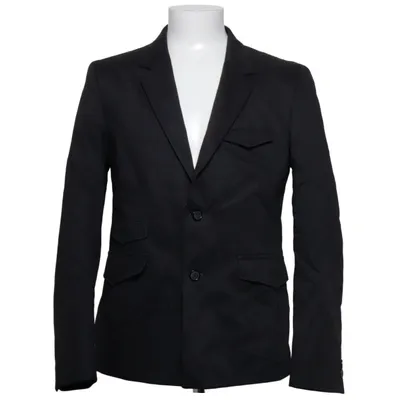 Blazer (Black) from Emilio Cotton, Polyester, Viscose