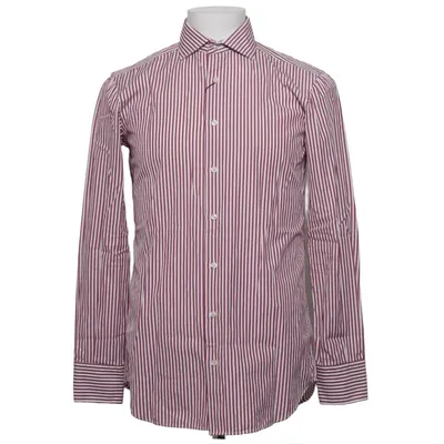 Shirt (Rood, Wit) van Shirtonomy Katoen