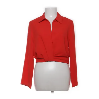 Blus (ONLDINA METTE 7/8 COLLAR TIE SHIRT WVN) från ONLY Blue Denim Polyester