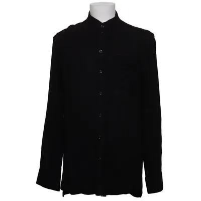 Shirt (Black) from Tomwood Viscose, Wool