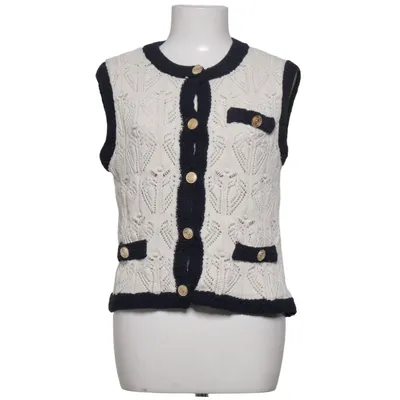 Väst (Vit, Svart) från Zara Bomull, Polyester