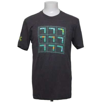 T-shirt (Gray) from District Cotton, Polyester, Viscose