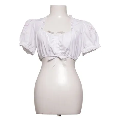 Dirndlblus (Vit) från Wiesnkönig Polyester, Viskos