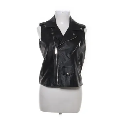 Biker gilet (Zwart) van Shein Polyurethaan