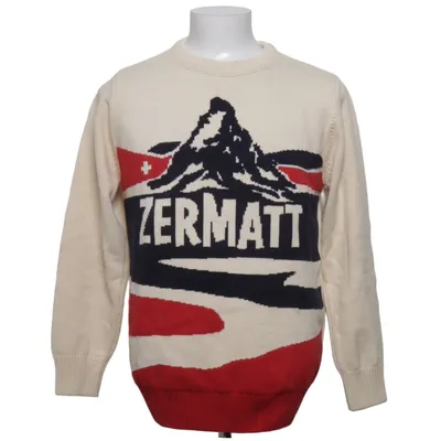 Trui (Beige, Meerkleurig) van Rosina Katoen, Wol
