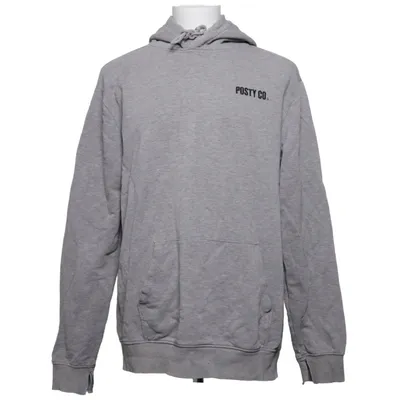 Hoodie (Gray) from Posty Co Cotton, Polyester, Viscose