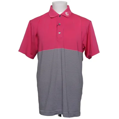 Poloshirt (Roze, Wit, Zwart) van Footjoy Elastaan, Polyester