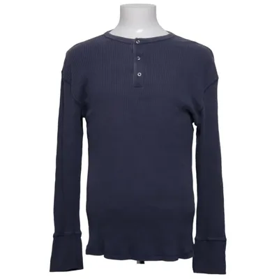 T-shirt manches longues (Bleu) de Authentic Clothing Company Coton