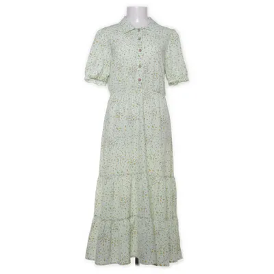 Robe longue (Blanc, Multicolore) de Kojooin Élasthane, Polyester