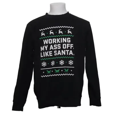 Christmas sweater (Black, White, Green) from Blåkläder Cotton