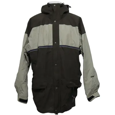 Ski jacket (Green, Beige) from Sessions Polyamide, Polyester