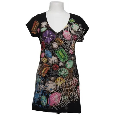 T-shirt (Noir, Multicolore) de Christian Audigier Coton