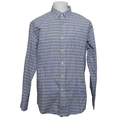 Buttondown-skjorta (Blå, Vit, Brun) från Van Heusen Bomull, Polyester