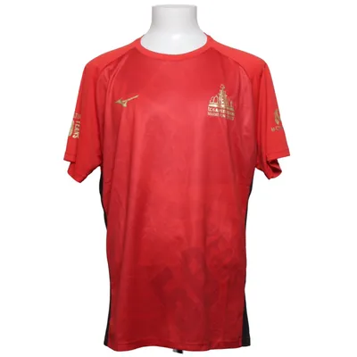 Träningströja (Röd, Svart) från Mizuno Polyester
