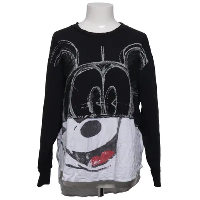 Långärmad t-shirt (Svart, Vit) från Desigual Disney Bomull, Modal