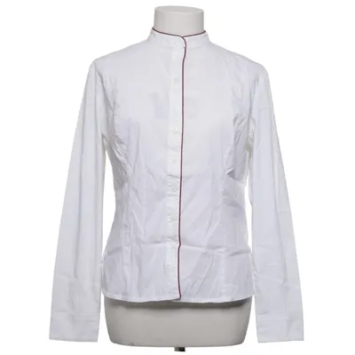 Chemise (Blanc) de H. Moser Coton, Élasthane, Polyamide