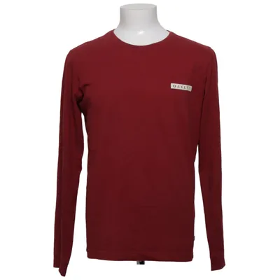 Long sleeve T-shirt (Red) from Oakley Cotton