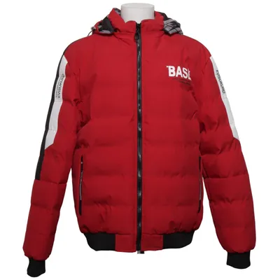 Winterjacke (Rot, Schwarz, Weiß) von Base Polyester