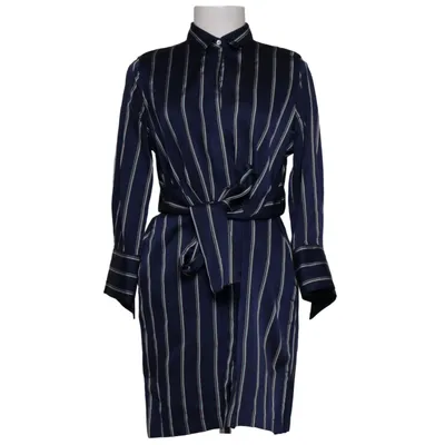 Shirt dress (Blue, Yellow) from Guglielminotti Acetate, Cotton