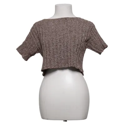 Crop top (Brun) fra Baserange Økologisk bomuld