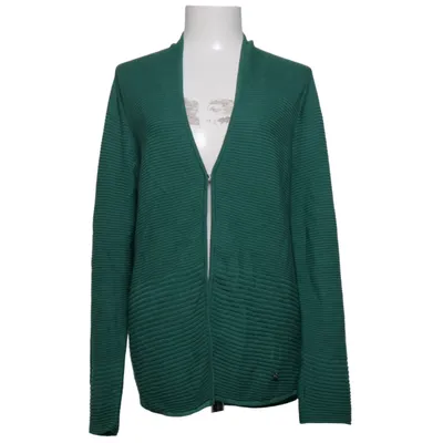 Cardigan (Vert) de Gina Laura Coton, Viscose
