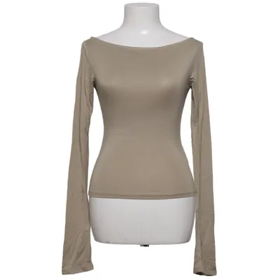 Långärmad t-shirt (Beige) från A-DSGN Elastan, Modal, Tencel