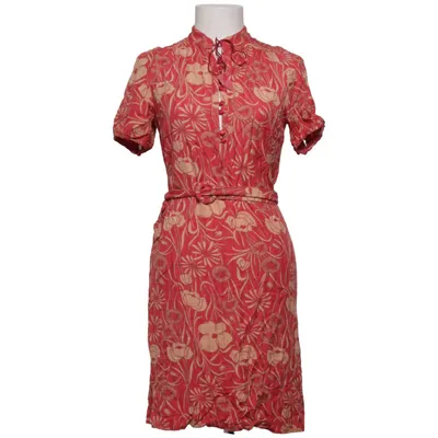 Jurk (Rood, Beige) van Message Viscose