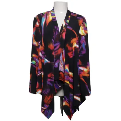 Omlottkofta (Svart, Flerfärgad) från Chalou Elastan, Polyester