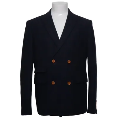 Blazer (Blue, Multicolored) from Human Scales Cashmere, Wool