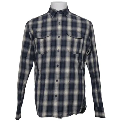 Chemise en flanelle (Bleu, Blanc) de Mango Man
