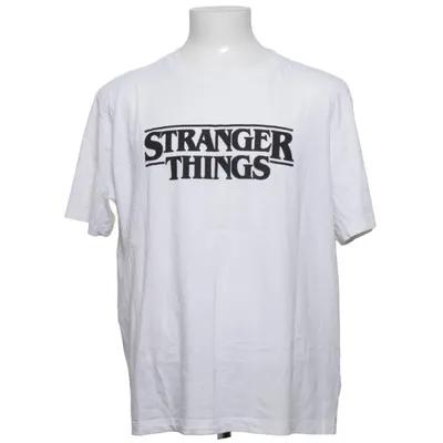 T-shirt (Blanc) de Stranger Things x H&M Coton