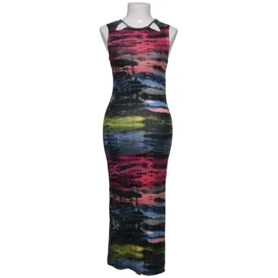 Långklänning (Svart, Rosa, Blå, Flerfärgad) från Topshop Elastan, Viskos