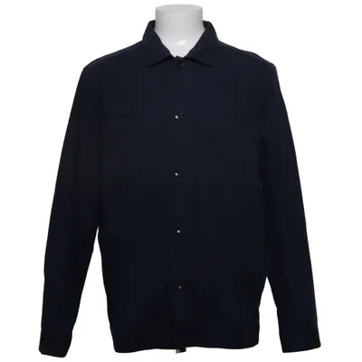Overshirt (Blauw) van Olymp Katoen, Elastaan