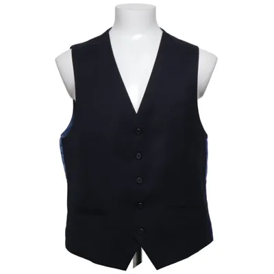 Kostymväst (Svart) från Dobell Polyester, Viskos