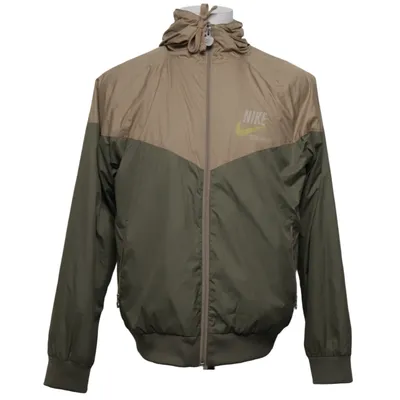 Sports jacket (Beige, Green) from Nike Polyester