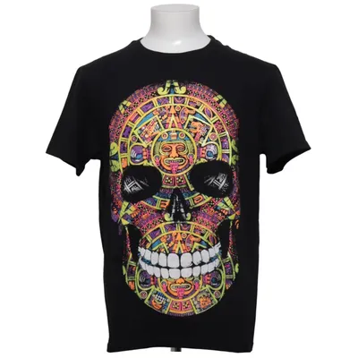 T-shirt (Zwart, Meerkleurig) van Codigo Katoen