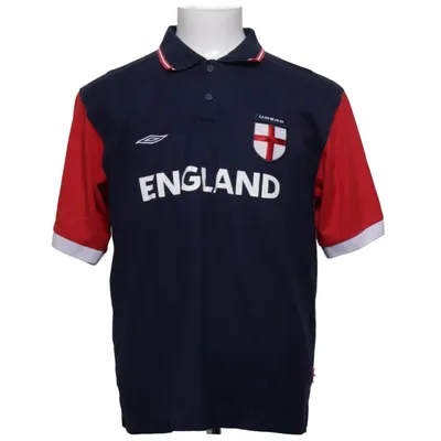 Fotbollströja (Blå, Röd, Vit) från Umbro Bomull, Polyester
