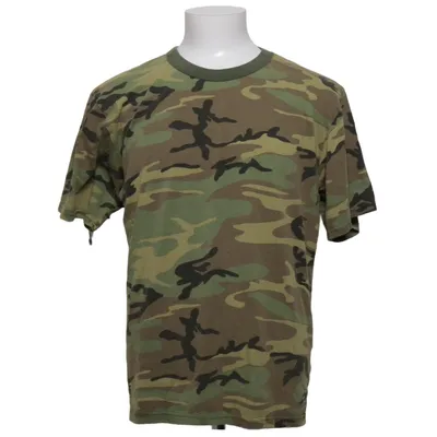 T-shirt (Camo T-Shirt) fra Phoxx Bomuld, Polyester
