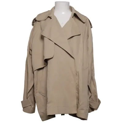 Trench coat (Beige) from Arket Cotton, Linen