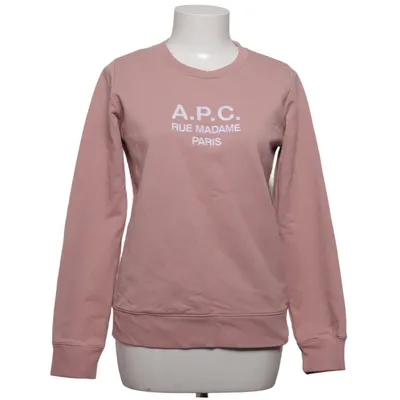 Collegetröja (Rosa) från A.P.C. Bomull, Elastan