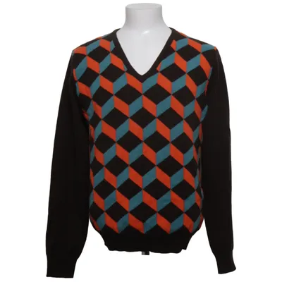 Pullover (Bruin, Oranje, Blauw) van Paul & Joe Kasjmier, Wol
